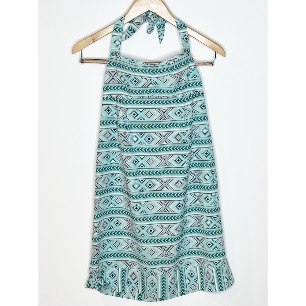 CARVE Designs Geometric Halter Sun Dress Size XS